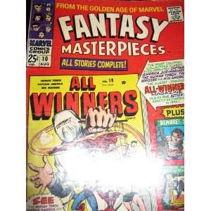   Fantasy Masterpieces Issue # 10 the all winners squad Marvel Books