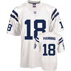  Youth Indianapolis Colts #18 Peyton Manning Road Replica Jersey 