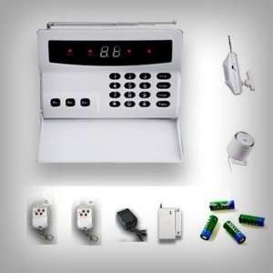   home security alarm system with digital keypad auto dialer Home