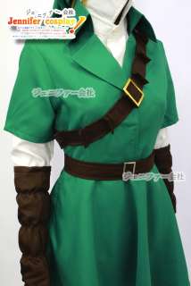 The Legend of Zelda link cosplay costume Women M & Men L size  