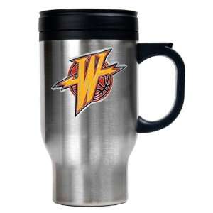   NBA Stainless Steel Travel Mug   Primary Logo