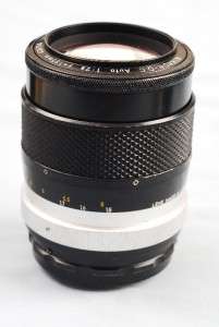 Nikon Nikkor 135mm f2.8 Q.C Auto Non AI Lens F F2 FTN  
