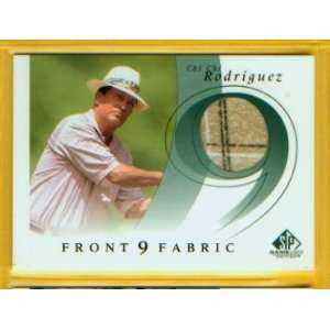   Golf Front 9 Fabric Tournament Worn Shirt Card #F9S CR / PGA Sports