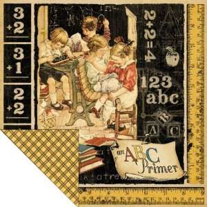 An ABC Primer An ABC Primer Double Sided Paper 12X12 Graphic 45 ABC 