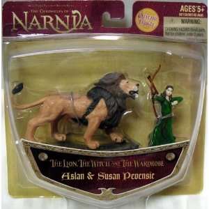 OF NARNIA THE LION, THE WITCH AND THE WARDROBE ASLAN & SUSAN 