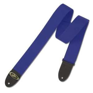    BLUE NYLON ADJUSTABLE GUITAR STRAP MADE IN USA Musical Instruments