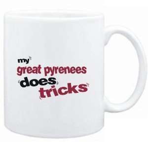 Mug White  MY Great Pyrenees DOES TRICKS  Dogs  Sports 