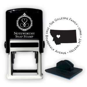   Self Inking Address Stampers (Capital of Montana)