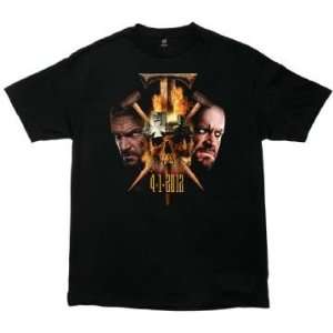 WrestleMania 28 End of an Era Faceoff T Shirt Sports 