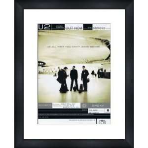  U2 All That You Cant Leave Behind   Custom Framed Original Ad 