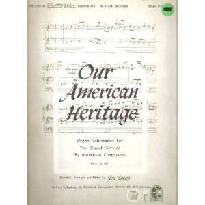  Our American Heritage Organ Voluntaries for the Church 