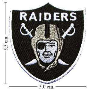  Oakland Raiders Football Logo Iron on Patch From Thailand 