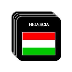  Hungary   HELVECIA Set of 4 Mini Mousepad Coasters 