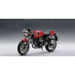 12 Scale Ducati Sport 1000 Diecast Motorcycle Model  