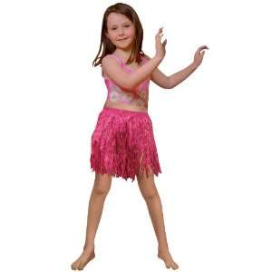  Lets Party By Amscan Child Pink Mini Hula Skirt 