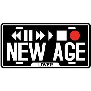  New  Play New Age  License Plate Music