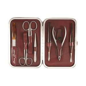   Deluxe Womens 7 Piece Stainless Manicure Set