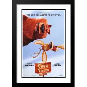 Open Season 20x26 Framed and Double Matted Movie Poster 