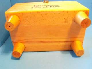   Working Ronson Roto Shine Shoe Shine Kit Dovetailed Wooden Box  