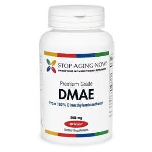 DMAE   250 mg. Premium Grade. From 100% Dimethylaminoethanol  90 Veg 