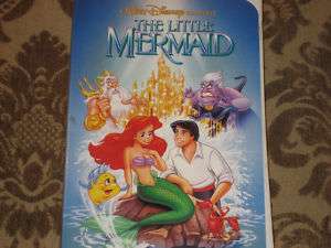 The Little Mermaid (VHS, 1990) BANNED COVER CLAMSHELL 012257913033 