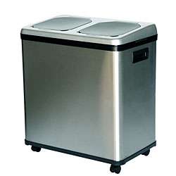 iTouchless NX 16 gallon Stainless Steel Recycle Bin  
