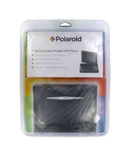 Polaroid 7 inch Swivel Portable DVD Player w/ Free  