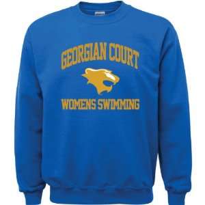  Georgian Court Lions Royal Blue Youth Womens Swimming 
