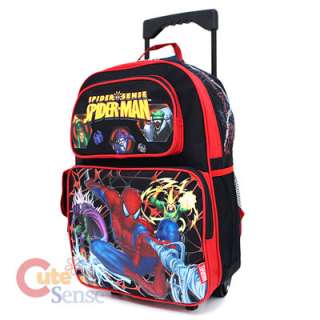 Spiderman School Roller Backpack Rolling Bag Monster 2