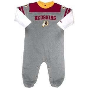  Reebok Washington Redskins Infant Layered Sleeve Coverall 