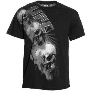  UFC Black Vertical T shirt
