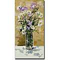 Wendra Purple Orchids Canvas Art  