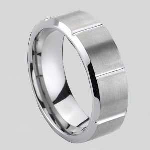 MM Finest Tungsten Carbide Ring Laser Engraved With Unique Celtic 
