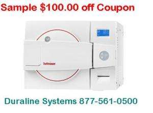 100.00 off Tuttnauer Elara 11 Class B Autoclave Coupon  