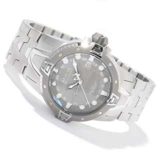Invicta Reserve Mens 0648 Sea Excursion Gray Dial Stainless Steel GMT 