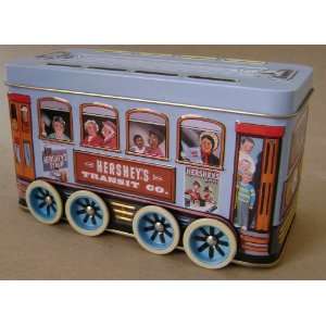  Decorative Hersey Vehicle Series Canister #2 Trolley Tin 