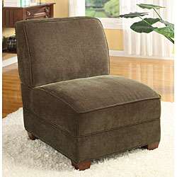 Catalina Chocolate Slipper Chair  