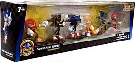 Sonic 20th Anniversary 2 Inch MINI Figure 6 Pack MODERN Collectors 
