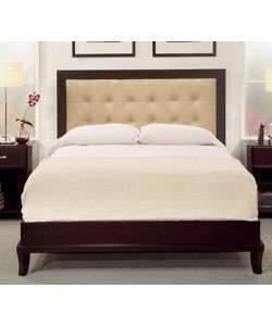 Manhattan Queen Bed with Upholstered Headboard  