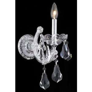 Maria Theresa1 Light Wall Sconce Finish / Crystal Color / Crystal Trim 