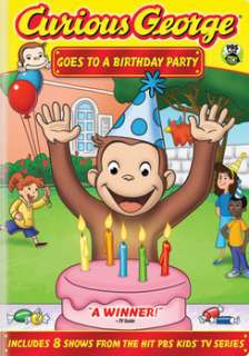 Curious George Goes to a Birthday Party (DVD)  