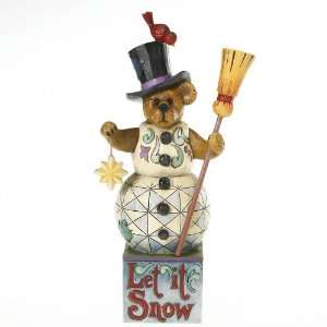  Boyds Bears Jim Shore Frostley Broominbeary Let It Snow 