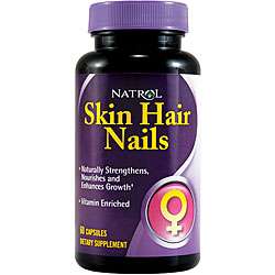   Skin Hair Nails 60 tablet Bottles (Pack of 3)  