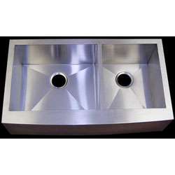 36 inch Stainless Steel Double bowl Farmhouse Sink  