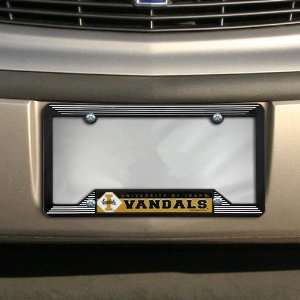 Idaho Vandals Black Plastic License Plate Frame  Sports 