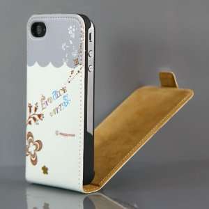  Leather Protective Case / Cover / Skin / Shell for Apple iPhone 4 