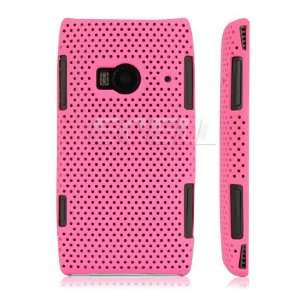    HOT PINK PERFORATED MESH HARD CASE FOR NOKIA X7 00 X7 Electronics