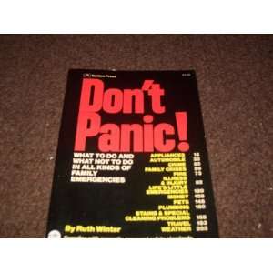  Dont Panic What to Do and What Not to Do in All Kinds of 