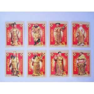    Beautiful Thai Stamps Eight Immortals in 2011 