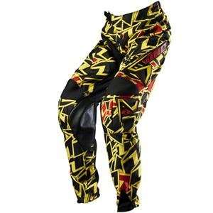   Industries Youth Carbon Stickers Pants   24/Black/Yellow Automotive
